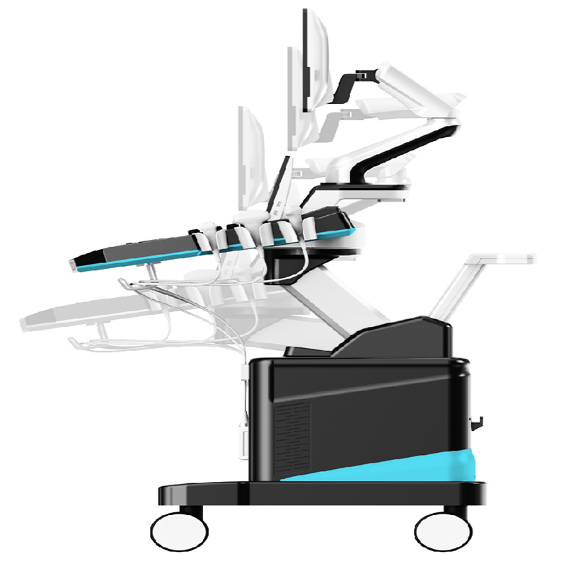 vc 9 trolley veterinary color doppler ultrasound scanner