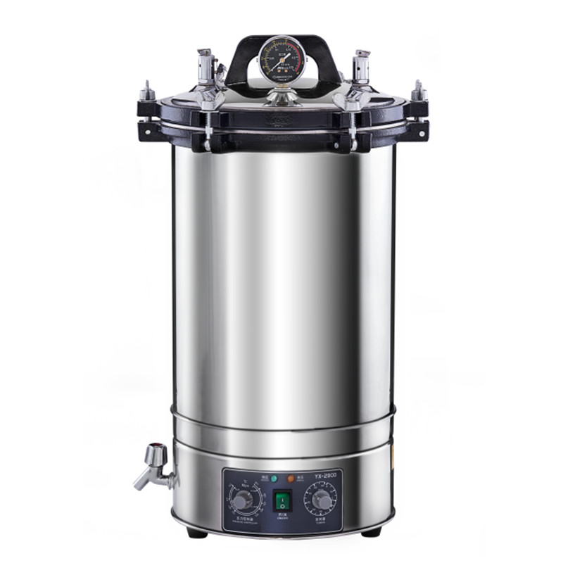 v yx 280d portable pressure steam sterilizer