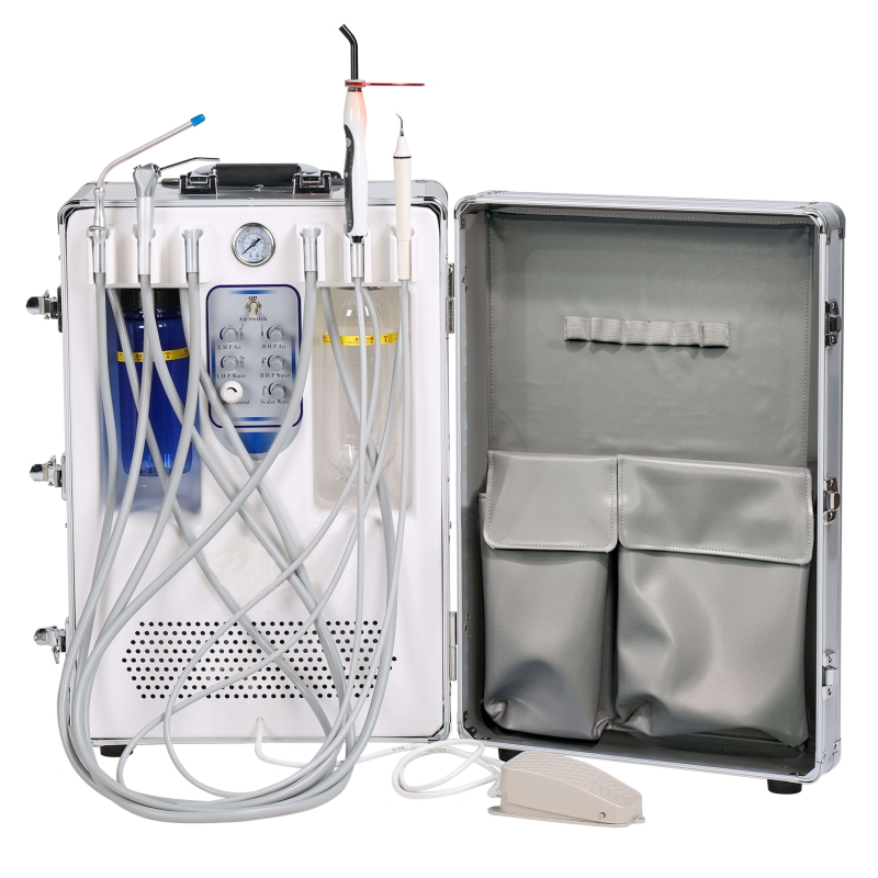 vet 406 portable dental unit aluminum box