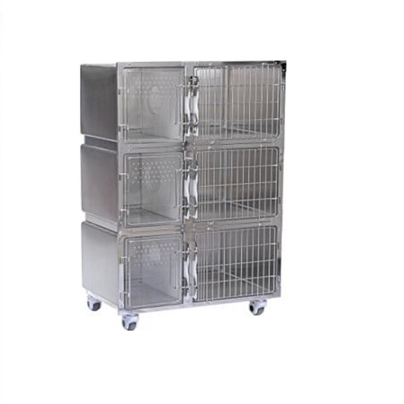 vca 08 stainless steel luxury cat cage