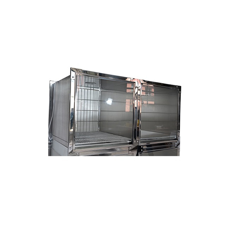 vca 04p stainless steel pet display cage